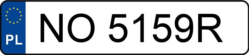 Numer rejestracyjny NO 5159R posiada FORD FIESTA - NO5159R