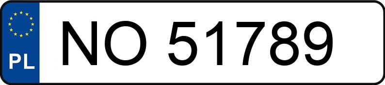 Numer rejestracyjny NO 51789 posiada TOYOTA Avensis Wagon 2.0 Diesel MR`03 E4 Terra - NO51789