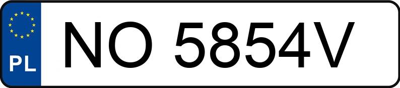 Numer rejestracyjny NO 5854V posiada AUDI A4 AVANT - NO5854V Numer rejestracyjny NO 5854V posiada AUDI A4 AVANT - NO5854V