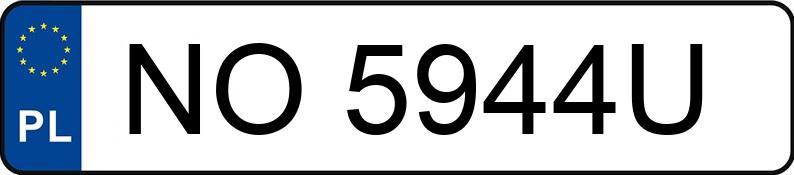 Numer rejestracyjny NO 5944U posiada FIAT TIPO - NO5944U Numer rejestracyjny NO 5944U posiada FIAT TIPO - NO5944U