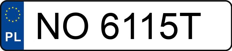 Numer rejestracyjny NO 6115T posiada PEUGEOT 308 - NO6115T Numer rejestracyjny NO 6115T posiada PEUGEOT 308 - NO6115T