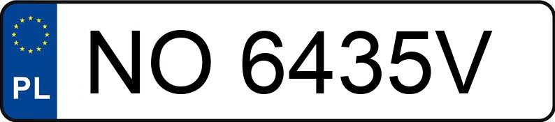 Numer rejestracyjny NO 6435V posiada MINI COOPER S - NO6435V Numer rejestracyjny NO 6435V posiada MINI COOPER S - NO6435V