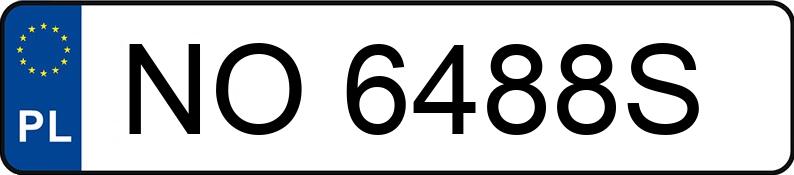 Numer rejestracyjny NO 6488S posiada BMW X3 M40I - NO6488S