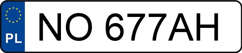 Numer rejestracyjny NO 677AH posiada BMW X5 XDRIVE25D - NO677AH Numer rejestracyjny NO 677AH posiada BMW X5 XDRIVE25D - NO677AH