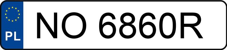 Numer rejestracyjny NO 6860R posiada NISSAN NAVARA D231 - NO6860R