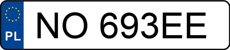 Numer rejestracyjny NO 693EE posiada OPEL VIVARO - NO693EE Numer rejestracyjny NO 693EE posiada OPEL VIVARO - NO693EE