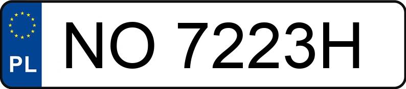 Numer rejestracyjny NO 7223H posiada MERCEDES-BENZ C 180 - NO7223H
