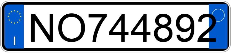 Numer rejestracyjny NO744892 posiada FIAT Panda 1a serie Numer rejestracyjny NO744892 posiada FIAT Panda 1a serie