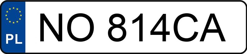 Numer rejestracyjny NO 814CA posiada BMW X5 M60I XDRIVE - NO814CA