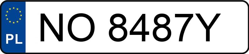 Numer rejestracyjny NO 8487Y posiada FORD TRANSIT FCD - NO8487Y