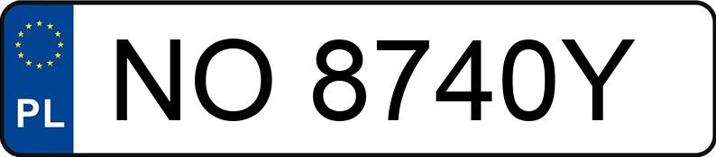 Numer rejestracyjny NO 8740Y posiada AUDI A4 - NO8740Y