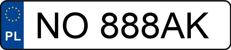 Numer rejestracyjny NO 888AK posiada AUDI A8 Quattro 60 TFSI MR`17 E6d D5 Tiptronic - NO888AK