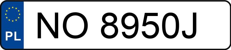 Numer rejestracyjny NO 8950J posiada CITROEN BERLINGO - NO8950J