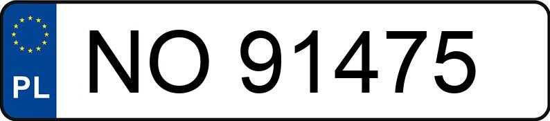 Numer rejestracyjny NO 91475 posiada VOLKSWAGEN CADDY - NO91475