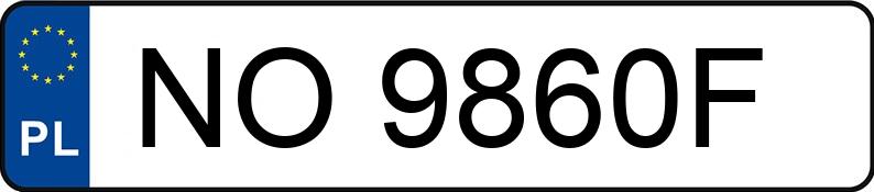 Numer rejestracyjny NO 9860F posiada SKODA OCTAVIA - NO9860F Numer rejestracyjny NO 9860F posiada SKODA OCTAVIA - NO9860F