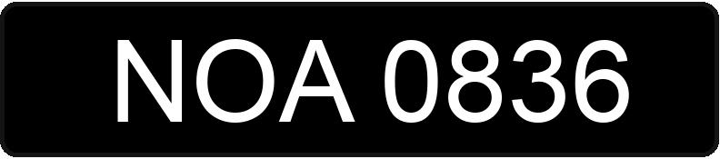 Numer rejestracyjny NOA 0836 posiada FSM-BIELSKO BIAŁA POLSKI FIAT 126 650 - NOA0836