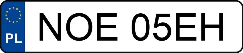 Numer rejestracyjny NOE 05EH posiada AUDI A4 - NOE05EH