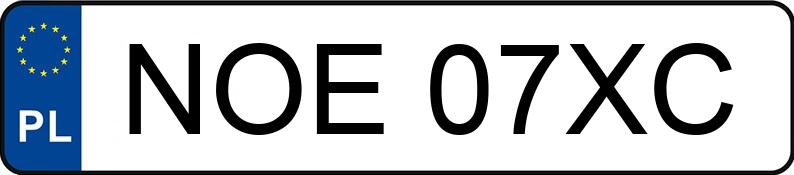 Numer rejestracyjny NOE 07XC posiada BMW M240I - NOE07XC