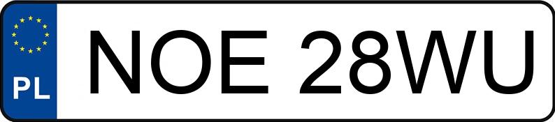 Numer rejestracyjny NOE 28WU posiada AUDI A4 LIMOUSINE - NOE28WU