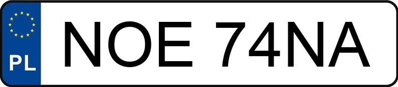 Numer rejestracyjny NOE 74NA posiada SKODA Octavia III 1.4 G-TEC MR`18 E6 Ambition - NOE74NA