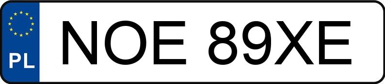 Numer rejestracyjny NOE 89XE posiada CITROEN C5 - NOE89XE Numer rejestracyjny NOE 89XE posiada CITROEN C5 - NOE89XE