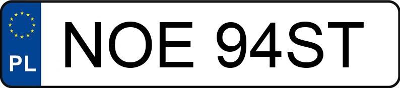 Numer rejestracyjny NOE 94ST posiada HYUNDAI I40 - NOE94ST Numer rejestracyjny NOE 94ST posiada HYUNDAI I40 - NOE94ST
