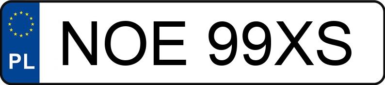 Numer rejestracyjny NOE 99XS posiada SKODA FABIA - NOE99XS