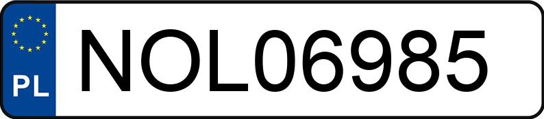 Numer rejestracyjny NOL 06985 posiada OPEL Astra 1.6i Kat. GL - NOL06985 Numer rejestracyjny NOL 06985 posiada OPEL Astra 1.6i Kat. GL - NOL06985