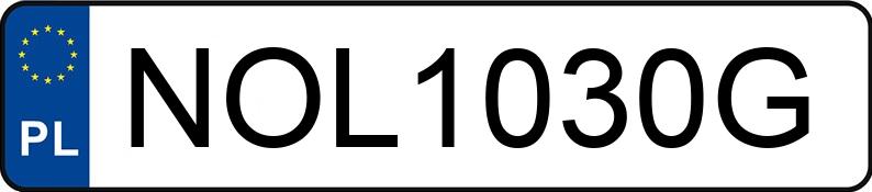 Numer rejestracyjny NOL 1030G posiada SEAT LEON - NOL1030G