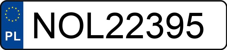 Numer rejestracyjny NOL 22395 posiada OPEL KADETT - NOL22395
