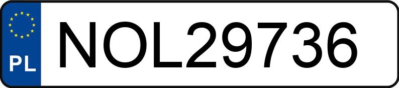 Numer rejestracyjny NOL 29736 posiada RENAULT MEGANE - NOL29736 Numer rejestracyjny NOL 29736 posiada RENAULT MEGANE - NOL29736
