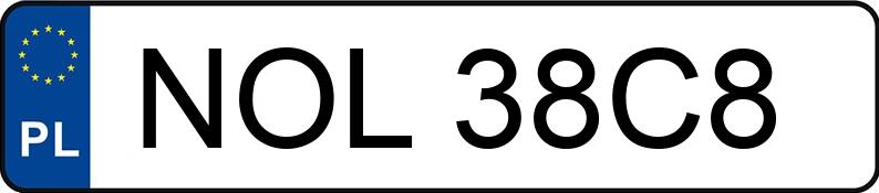 Numer rejestracyjny NOL 38C8 posiada APRILIA Skutery do 50 ccm SR 50 - NOL38C8