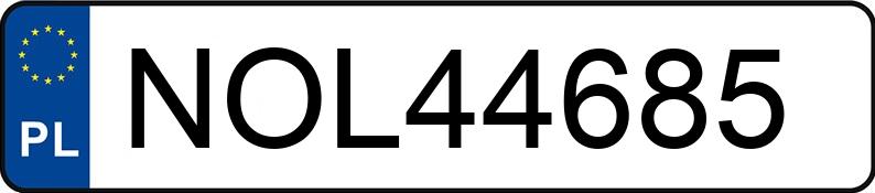 Numer rejestracyjny NOL 44685 posiada SEAT Leon 1.9 TDI MR`99 1M Signo - NOL44685 Numer rejestracyjny NOL 44685 posiada SEAT Leon 1.9 TDI MR`99 1M Signo - NOL44685