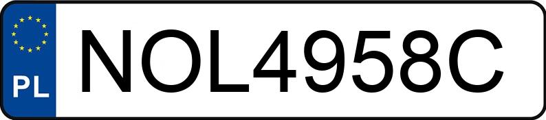 Numer rejestracyjny NOL 4958C posiada MAZDA RX-8 1.3 MR`03 E3 Revolution - NOL4958C Numer rejestracyjny NOL 4958C posiada MAZDA RX-8 1.3 MR`03 E3 Revolution - NOL4958C