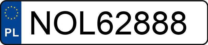 Numer rejestracyjny NOL 62888 posiada JAGUAR XF - NOL62888 Numer rejestracyjny NOL 62888 posiada JAGUAR XF - NOL62888