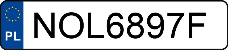 Numer rejestracyjny NOL 6897F posiada AUDI A4 - NOL6897F