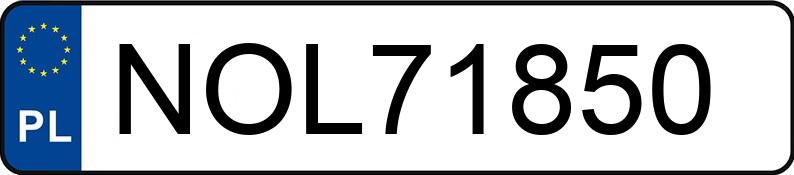 Numer rejestracyjny NOL 71850 posiada VOLKSWAGEN Passat B6 2.0 MR`05 E4 Trendline - NOL71850 Numer rejestracyjny NOL 71850 posiada VOLKSWAGEN Passat B6 2.0 MR`05 E4 Trendline - NOL71850