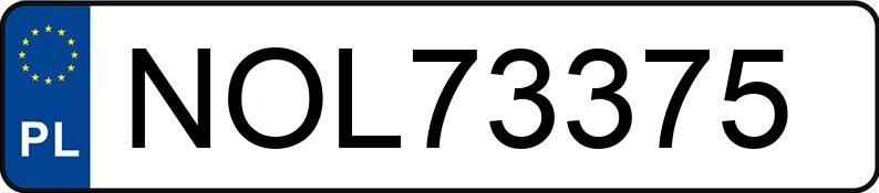 Numer rejestracyjny NOL 73375 posiada BMW 118 - NOL73375