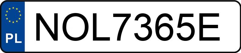 Numer rejestracyjny NOL 7365E posiada OPEL Vivaro 1.9 CDTI E3 2.9t L2H1 - NOL7365E Numer rejestracyjny NOL 7365E posiada OPEL Vivaro 1.9 CDTI E3 2.9t L2H1 - NOL7365E