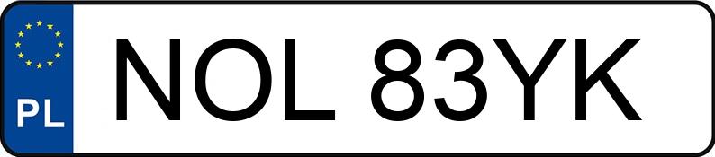 Numer rejestracyjny NOL 83YK posiada MALAGUTI Skutery F 12 Phantom AC - NOL83YK