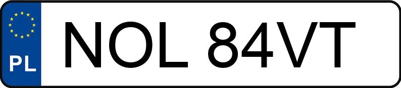 Numer rejestracyjny NOL 84VT posiada MERCEDES-BENZ 190 D 2.0 201 190 D 2.0 201 - NOL84VT