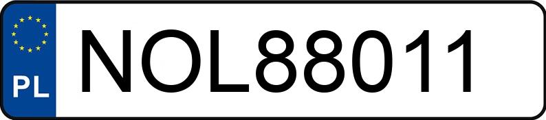 Numer rejestracyjny NOL 88011 posiada AUDI A4 - NOL88011 Numer rejestracyjny NOL 88011 posiada AUDI A4 - NOL88011