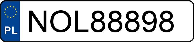 Numer rejestracyjny NOL 88898 posiada TOYOTA Avensis Wagon 2.0 Diesel MR`03 E4 Terra - NOL88898