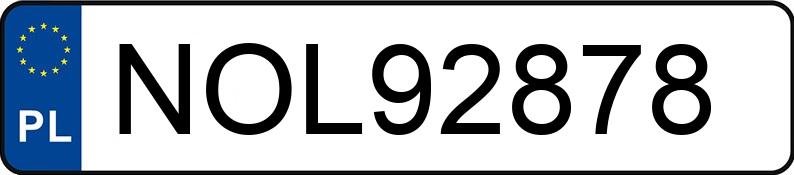 Numer rejestracyjny NOL 92878 posiada BMW X5 XDRIVE 30D - NOL92878