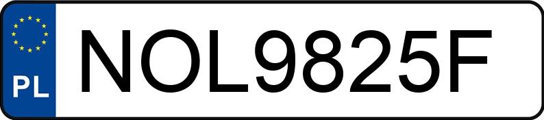 Numer rejestracyjny NOL 9825F posiada SSANGYONG KORANDO - NOL9825F