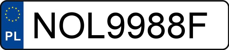 Numer rejestracyjny NOL 9988F posiada PEUGEOT 508 - NOL9988F