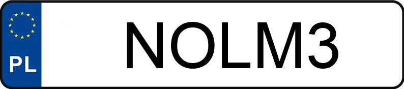 Numer rejestracyjny NOL M3 posiada WILLYS MB - NOLM3