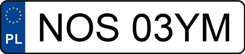 Numer rejestracyjny NOS 03YM posiada DAF CF 410 FAT/ZH - NOS03YM Numer rejestracyjny NOS 03YM posiada DAF CF 410 FAT/ZH - NOS03YM