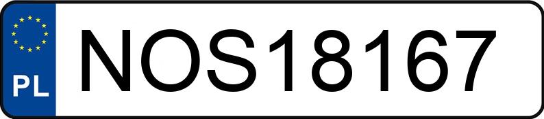 Numer rejestracyjny NOS 18167 posiada TOYOTA AYGO - NOS18167