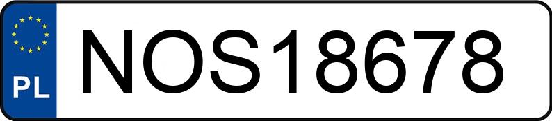 Numer rejestracyjny NOS 18678 posiada VOLKSWAGEN Passat B6 1.9 TDI MR`05 E4 Comfortline - NOS18678